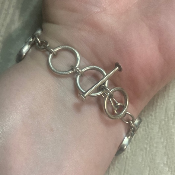 Coach NY Lime🤎suede🥾7.5+🍤 Ramen🍜🧦+HUGE 925🐄8.5”Panel bracelet - Picture 6 of 17